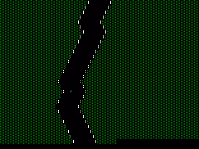 Screenshot of gameplay from Maze Racer.